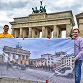 Bilder am Brandenburger Tor