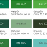 RAL-Farben-Tabelle