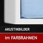 Akustikbilder im Farbrahmen