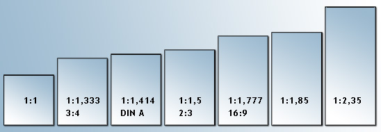 Formate im Vergleich