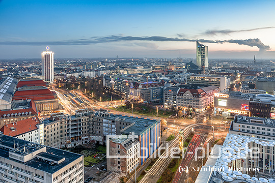 Blick vom Westin Hotel