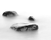 Steine im Ostseewasser