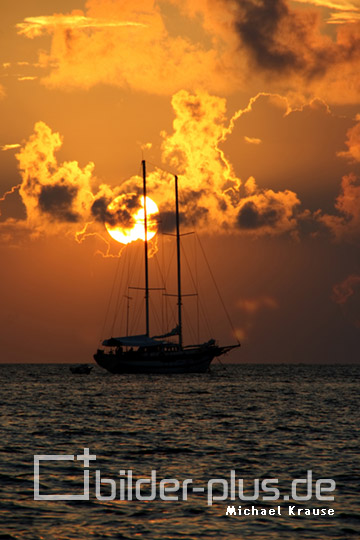 Sunset Sailboat